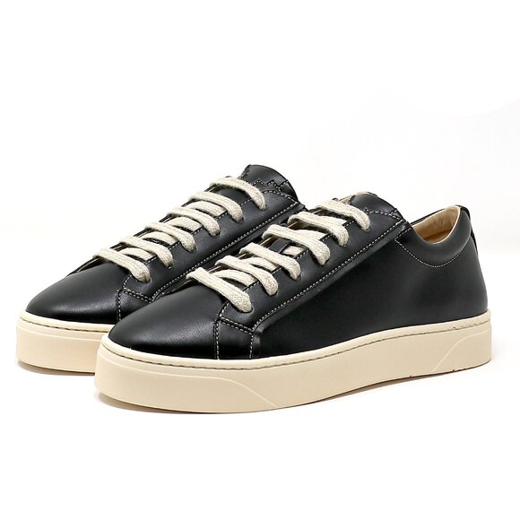 Sylven New York Mel Apple Leather Sneaker - Black Size 41 (US 11) - Picture 3 of 6